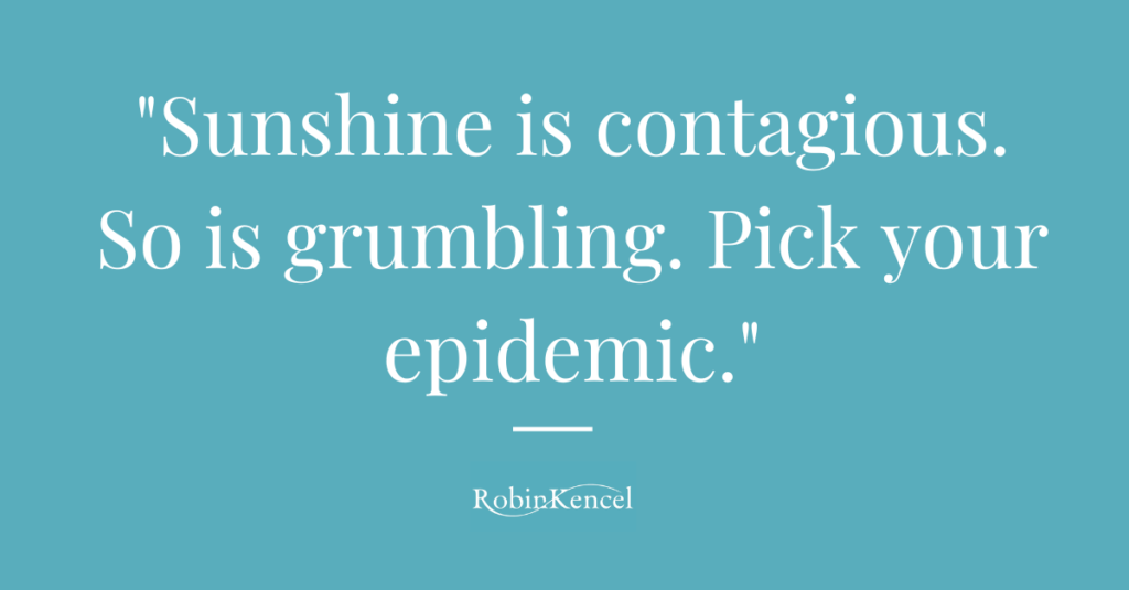 The Hidden Habit of Grumbling